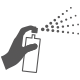 Ícone de spray